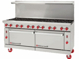 American Range 72-Inch Green Flame Range