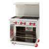 American Range 36-inch convection range